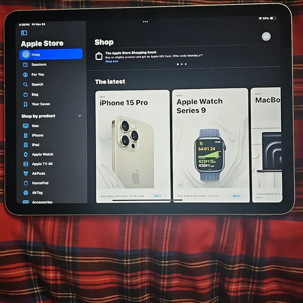 Apple ipad air air fourth generation